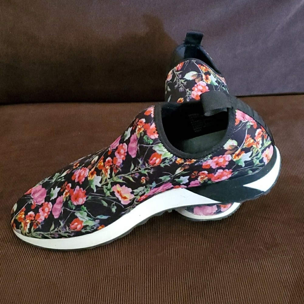 Floral sneakers